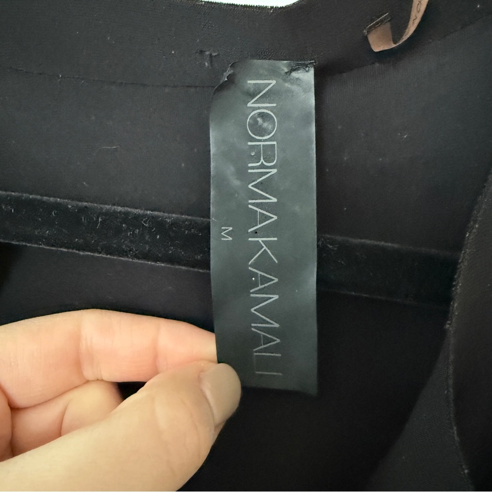 Norma Kamali black jumpsuit medium - Picture 7 of 9